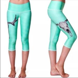 Mint Deer Head Teeki legging